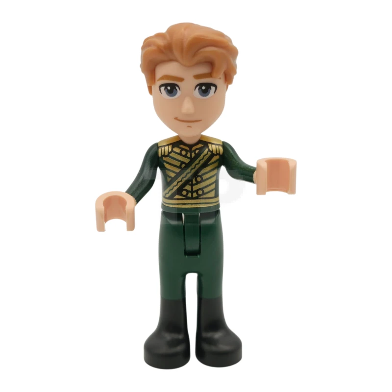 LEGO&reg; wck023 Fiyero - Mini bambola, uniforme verde scuro