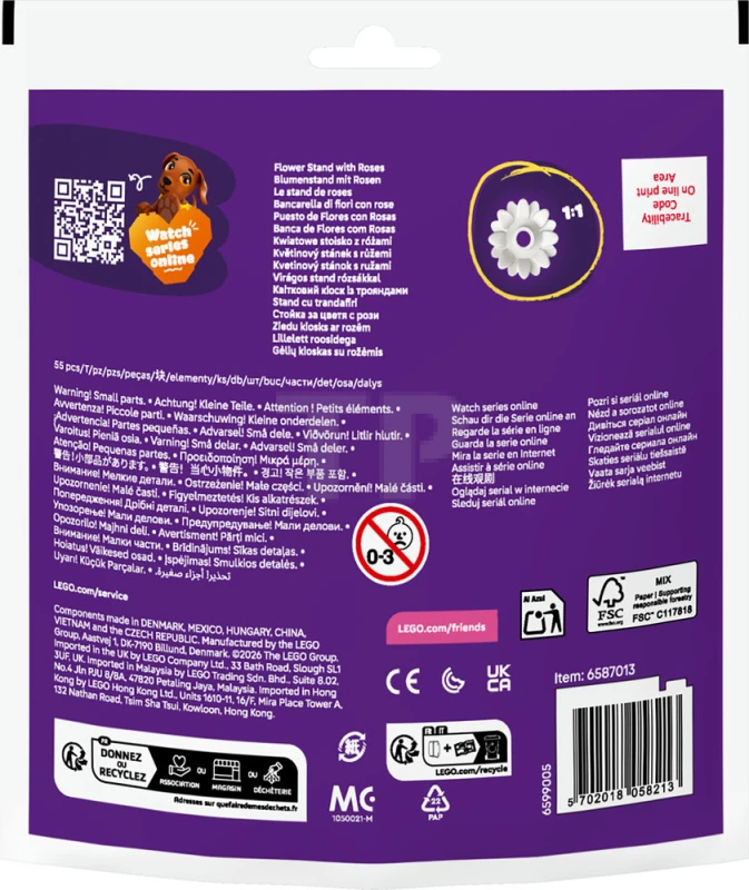 LEGO&reg; 30721 Le stand de roses