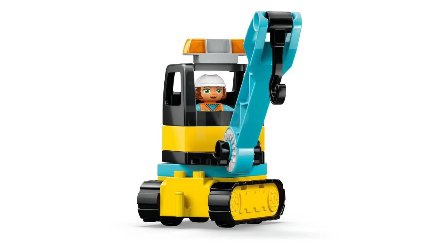 LEGO&reg; 10476 3 in 1 Construction Site and Vehicles