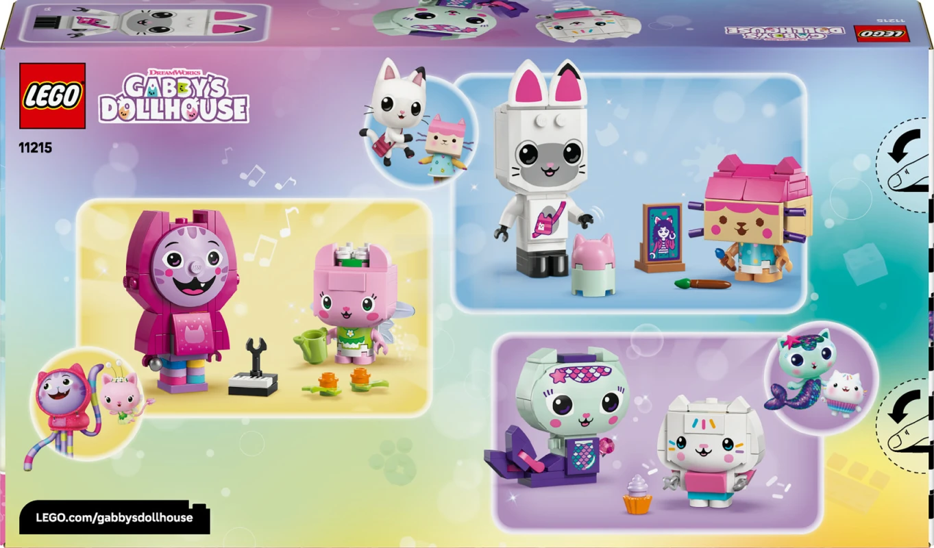 LEGO&reg; 11215 Gabby's Brick-Built Cat Friends