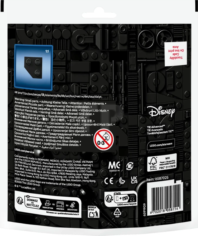 LEGO&reg; 30727 Le mini TIE Advanced™