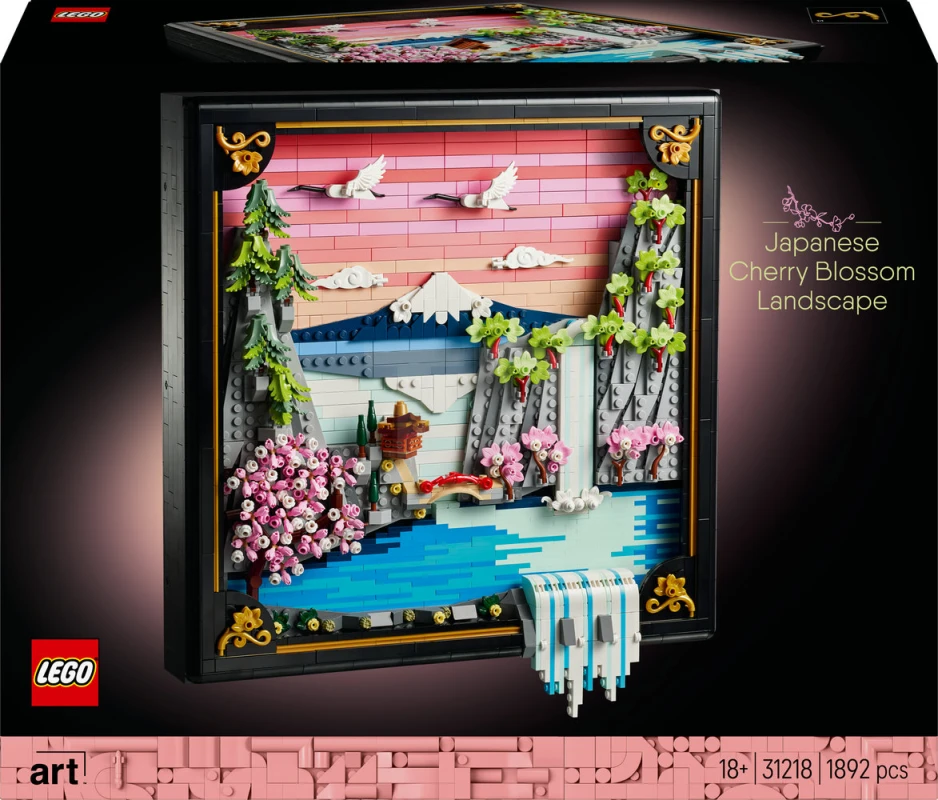 LEGO&reg; 31218 Japanese Cherry Blossom Landscape