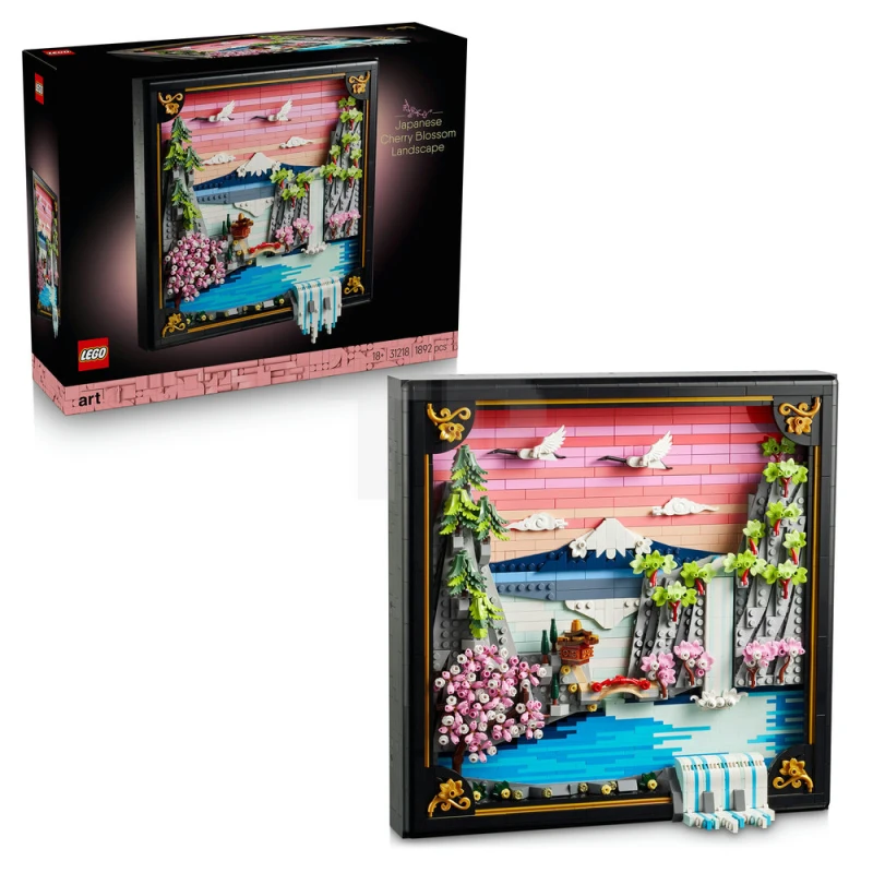 LEGO&reg; 31218 Japanese Cherry Blossom Landscape