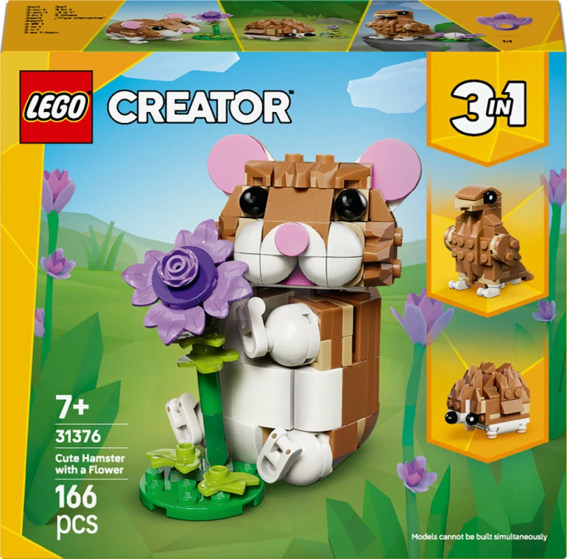 LEGO&reg; 31376 Cute Hamster with a Flower