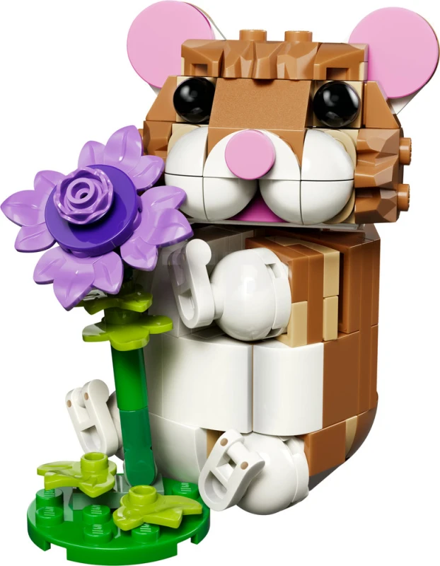 LEGO&reg; 31376 Cute Hamster with a Flower
