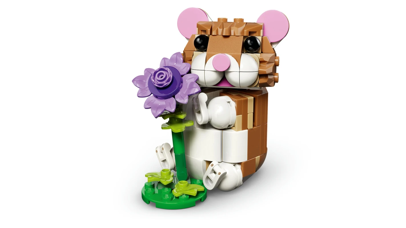 LEGO&reg; 31376 Cute Hamster with a Flower