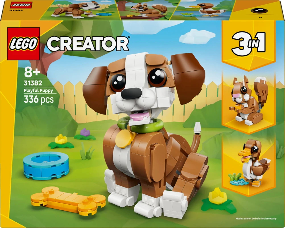 LEGO&reg; 31382 Cute Animals: Playful Puppy Dog