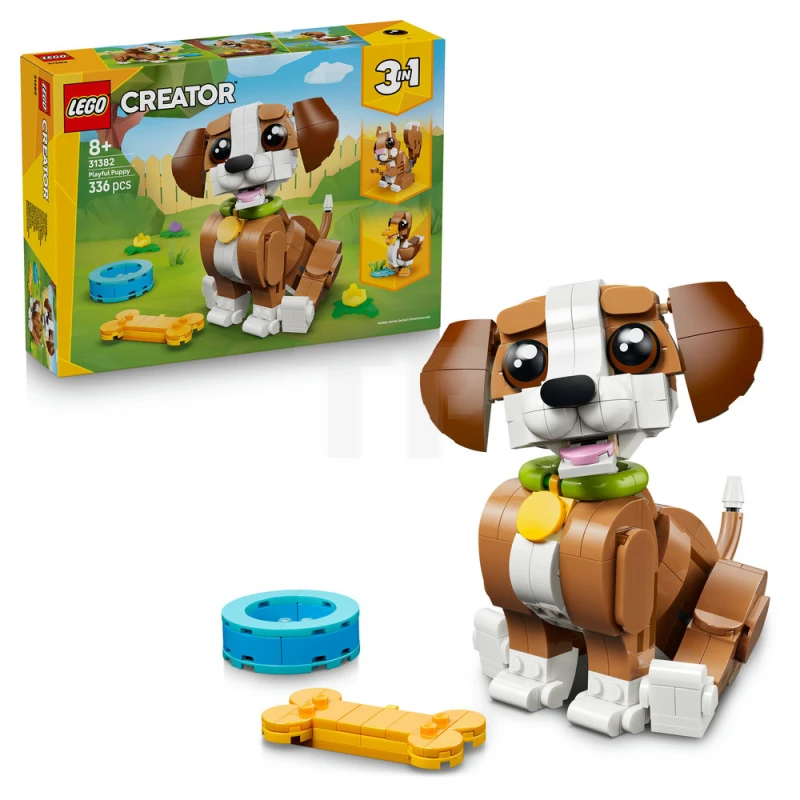 LEGO&reg; 31382 Cute Animals: Playful Puppy Dog