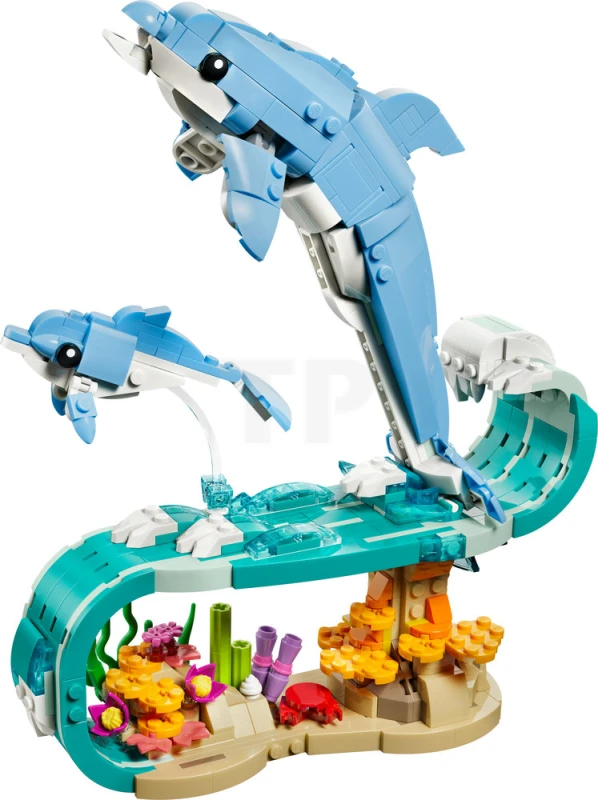 LEGO&reg; 31385 Sea Animals: Beautiful Dolphins