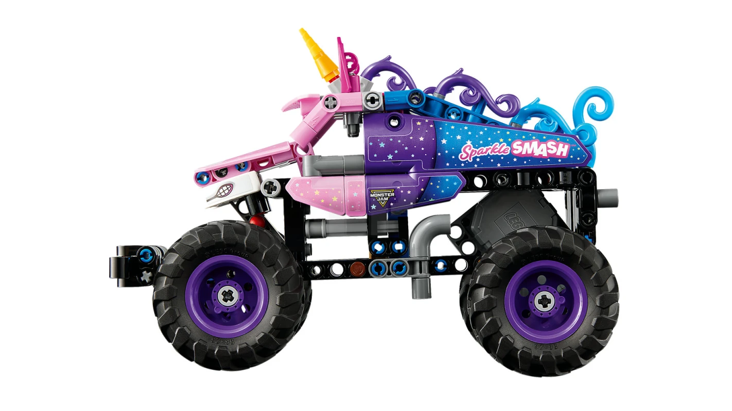 LEGO&reg; 42220 Monster Jam™ Sparkle Smash™ mit Rückziehmotor