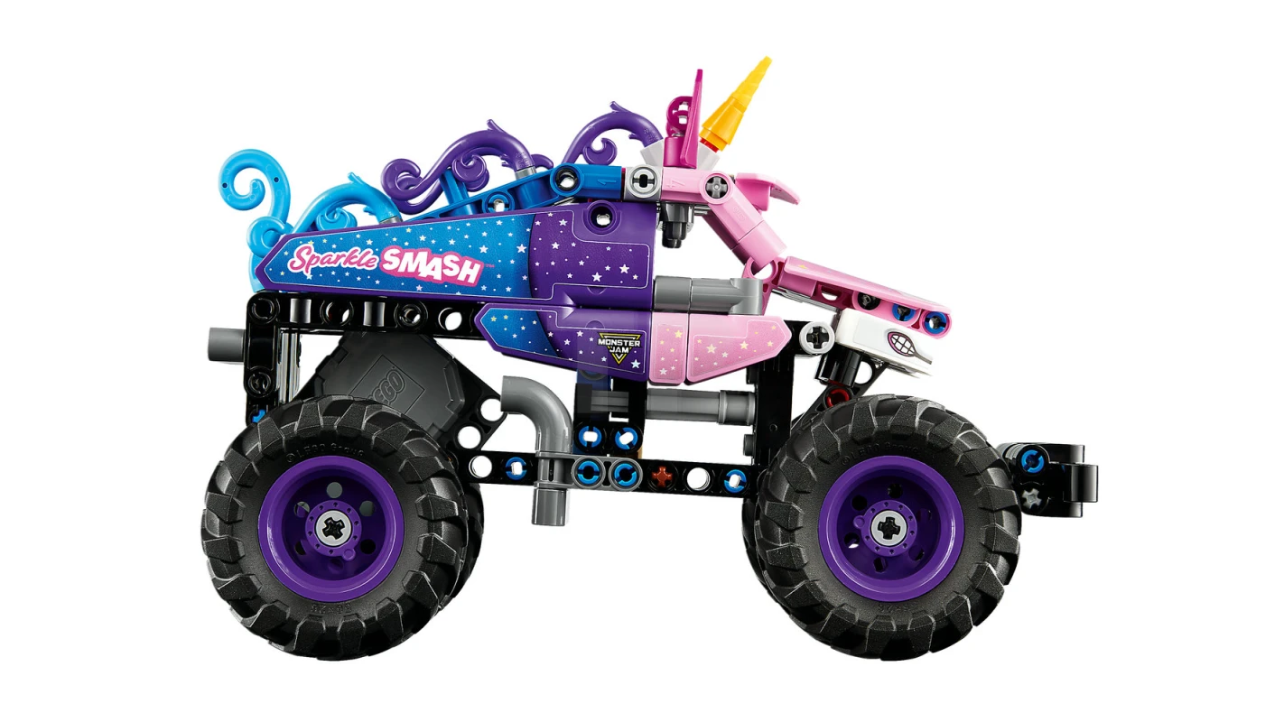 LEGO&reg; 42220 Monster Jam™ Sparkle Smash™ mit Rückziehmotor