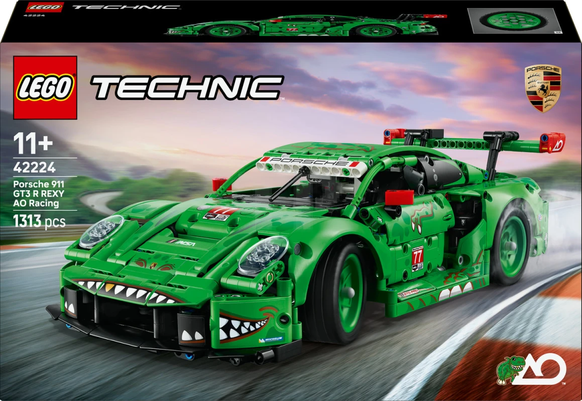 LEGO&reg; 42224 Porsche 911 GT3 R REXY AO Racing Car