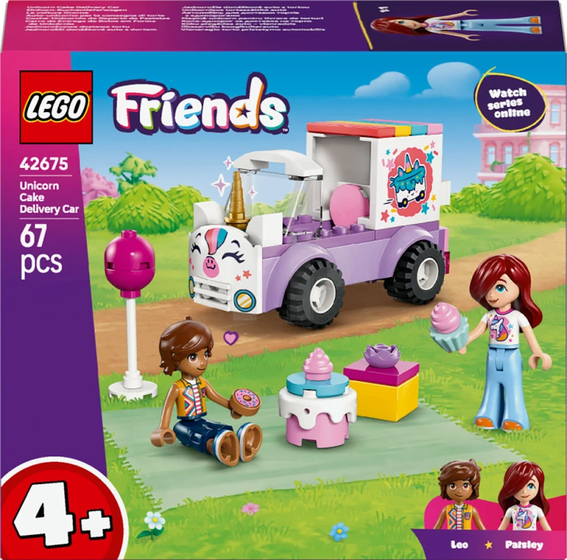 LEGO&reg; 42675 Auto-unicorno per la consegna di torte
