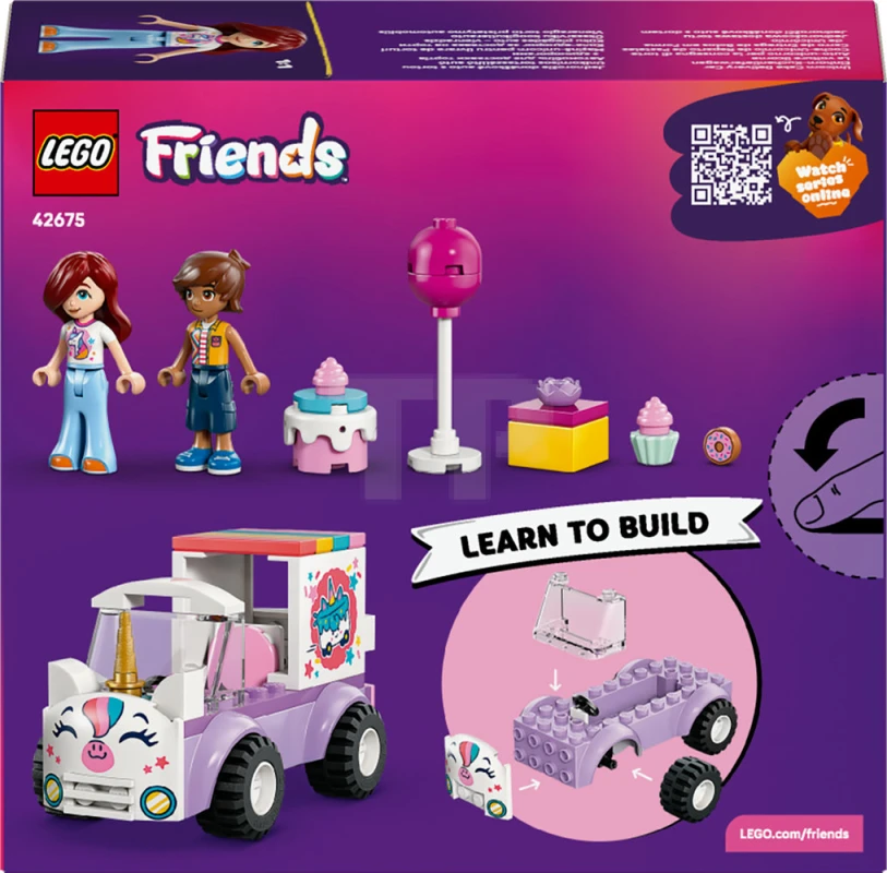 LEGO&reg; 42675 Auto-unicorno per la consegna di torte
