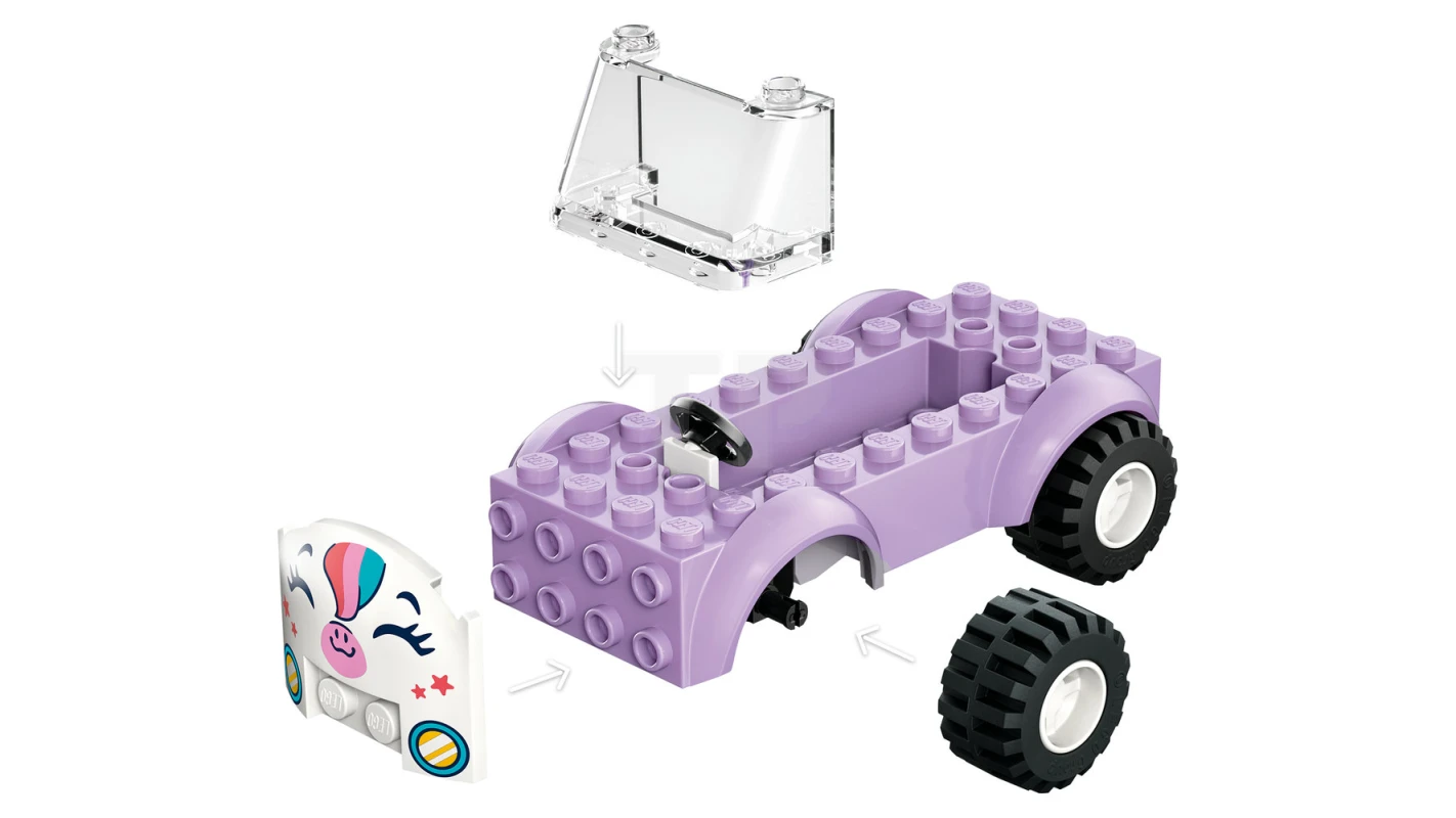 LEGO&reg; 42675 Auto-unicorno per la consegna di torte