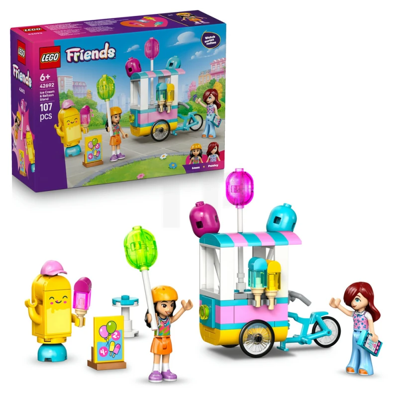 LEGO&reg; 42692 Ice Cream & Balloon Stand