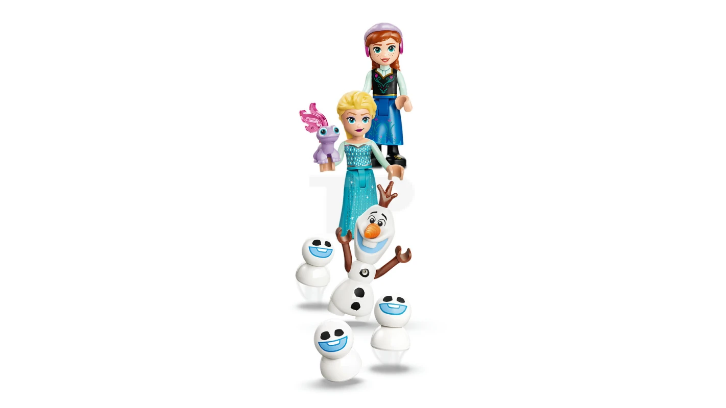 LEGO&reg; 43281 Elsa's Ice Castle & Snow Ride Adventure