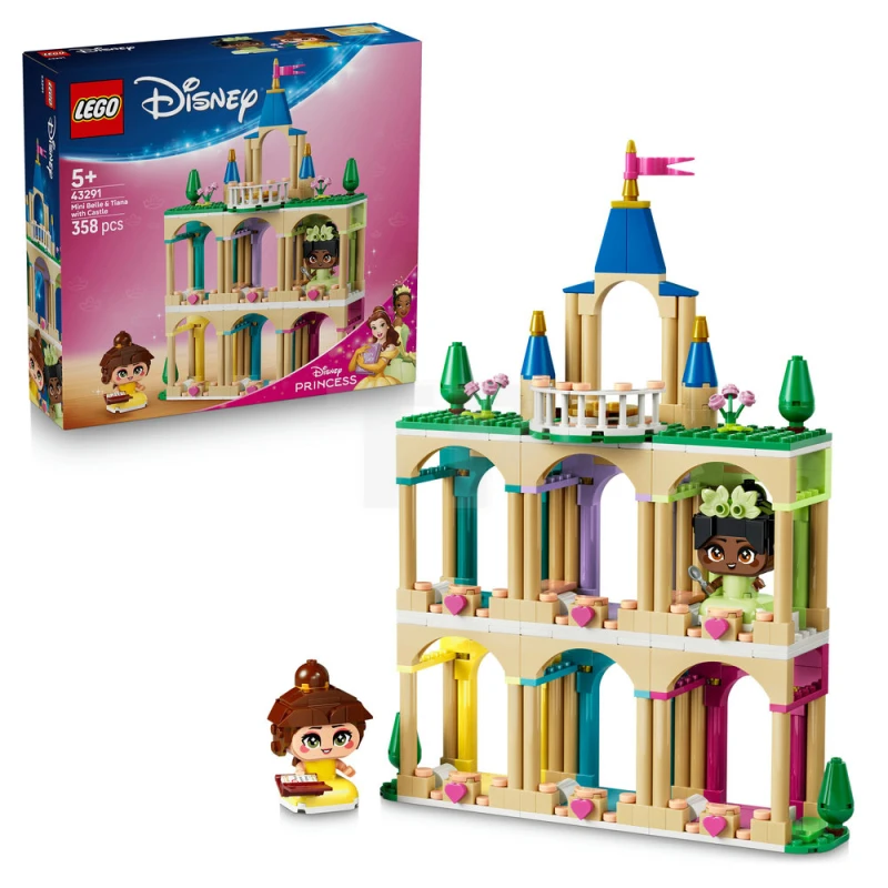 LEGO&reg; 43291 Mini Belle & Tiana with Castle