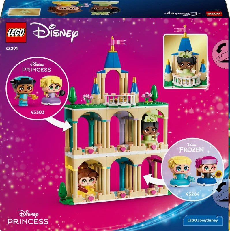LEGO&reg; 43291 Mini Belle & Tiana with Castle