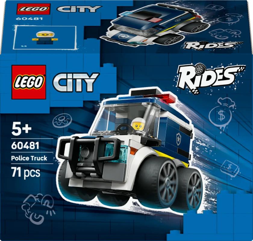 LEGO&reg; 60481 Rides – Police Truck