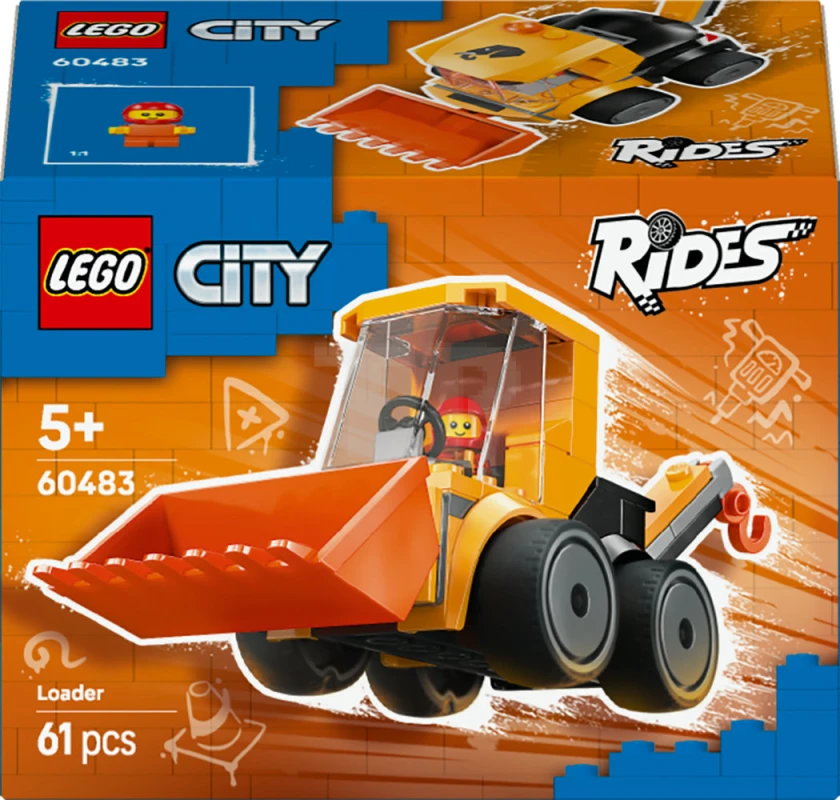 LEGO&reg; 60483 Rides – Construction Loader