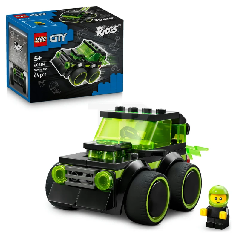 LEGO&reg; 60484 Vehículos: Coche de Carreras de Videojuego