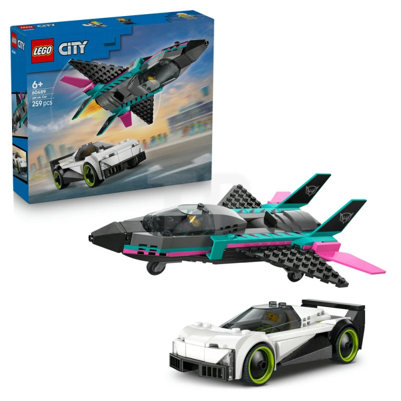 LEGO&reg; 60489 Jet vs. Car