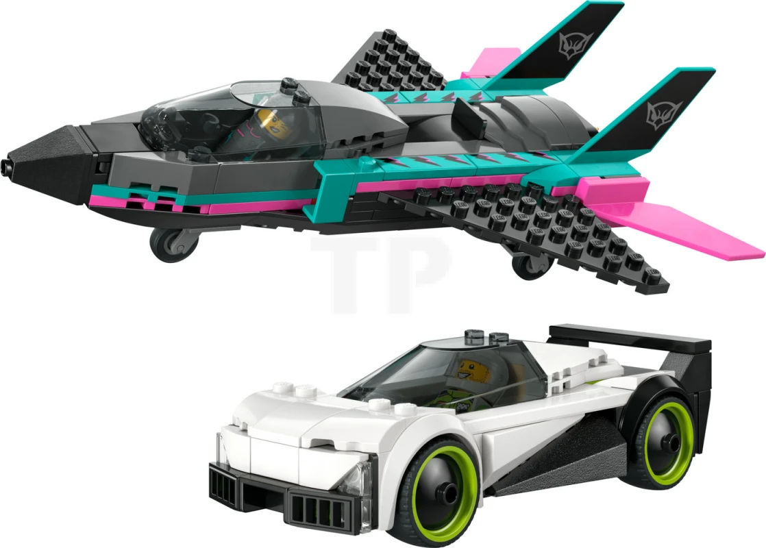 LEGO&reg; 60489 Jet vs. Car