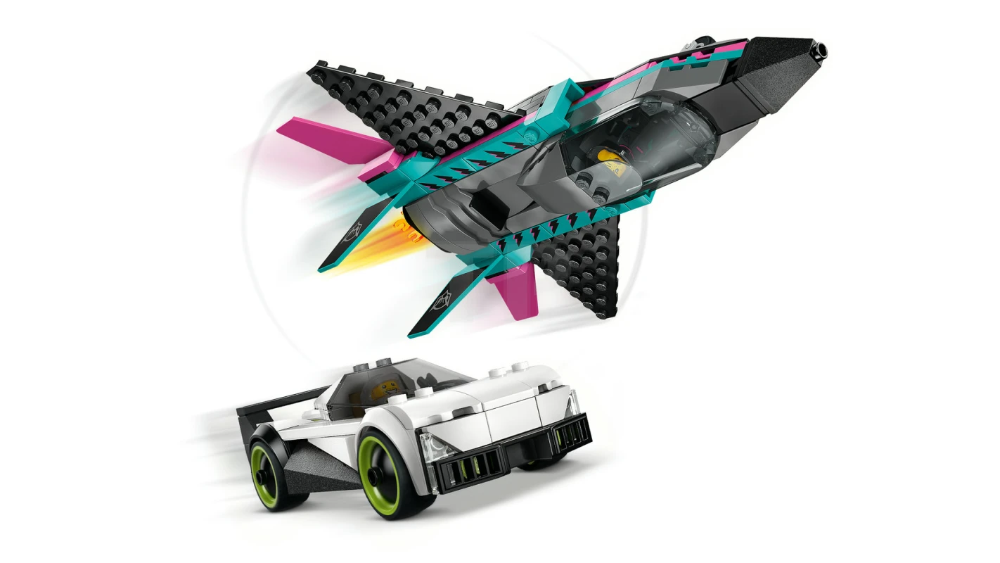 LEGO&reg; 60489 Jet vs. Car