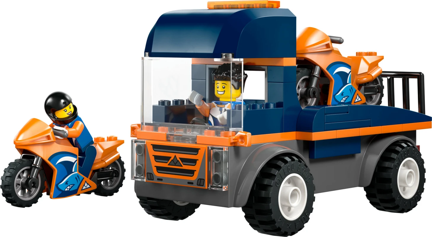 LEGO&reg; 60491 Motorcycle Transporter
