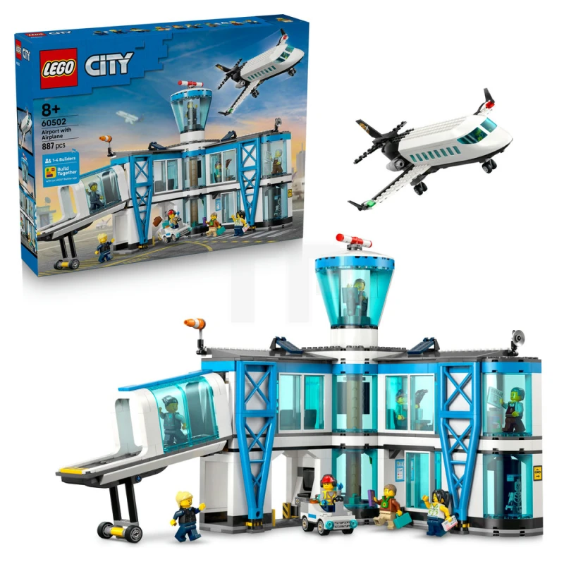 LEGO&reg; 60502 Airport with Airplane