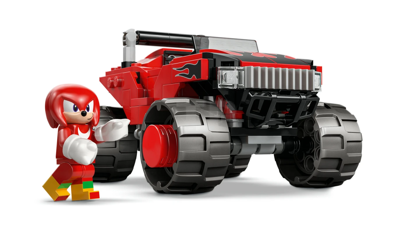LEGO&reg; 77118 Silver's Car vs. Knuckles' Monster Truck