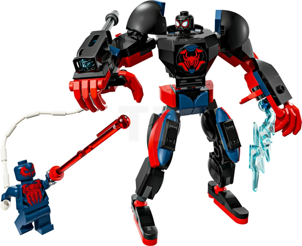 LEGO&reg; 76337 Miles Morales Mech vs. Spider-Man 2099