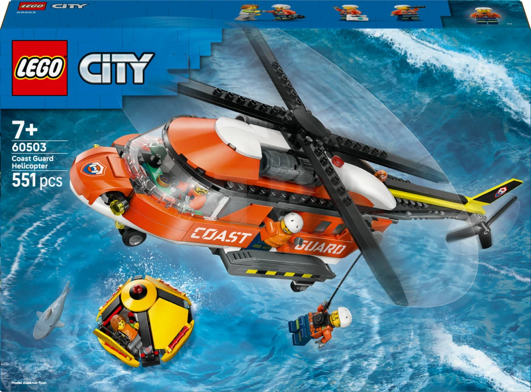 LEGO&reg; 60503 Kustwacht helikopter