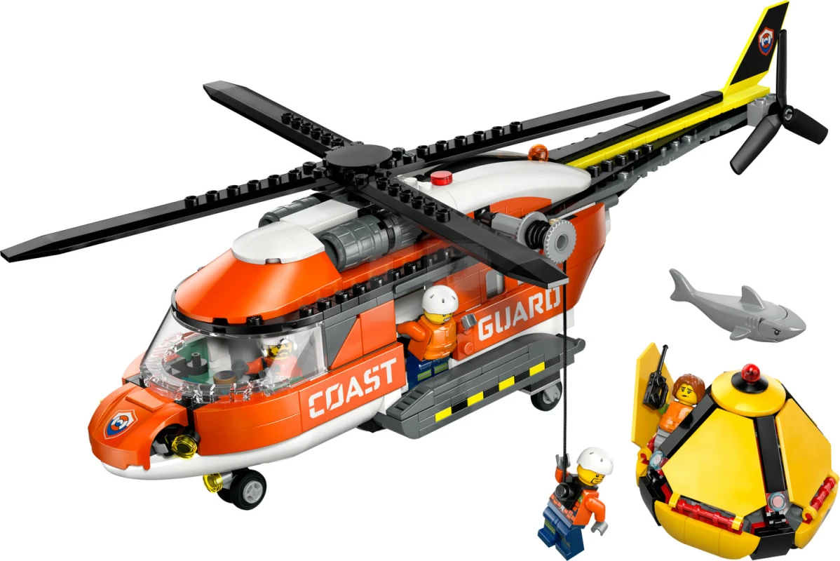 LEGO&reg; 60503 Kustwacht helikopter