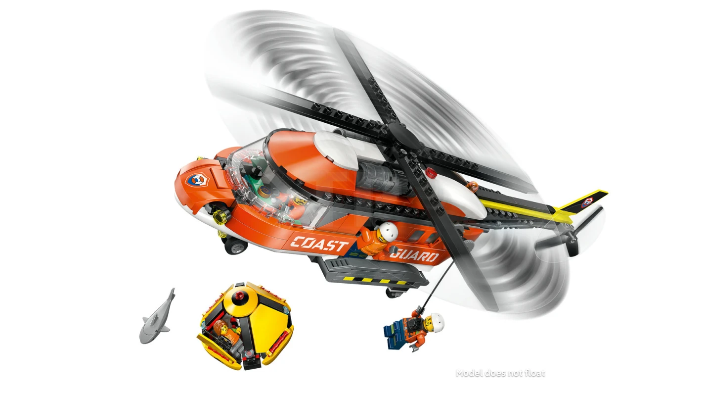 LEGO&reg; 60503 Kustwacht helikopter
