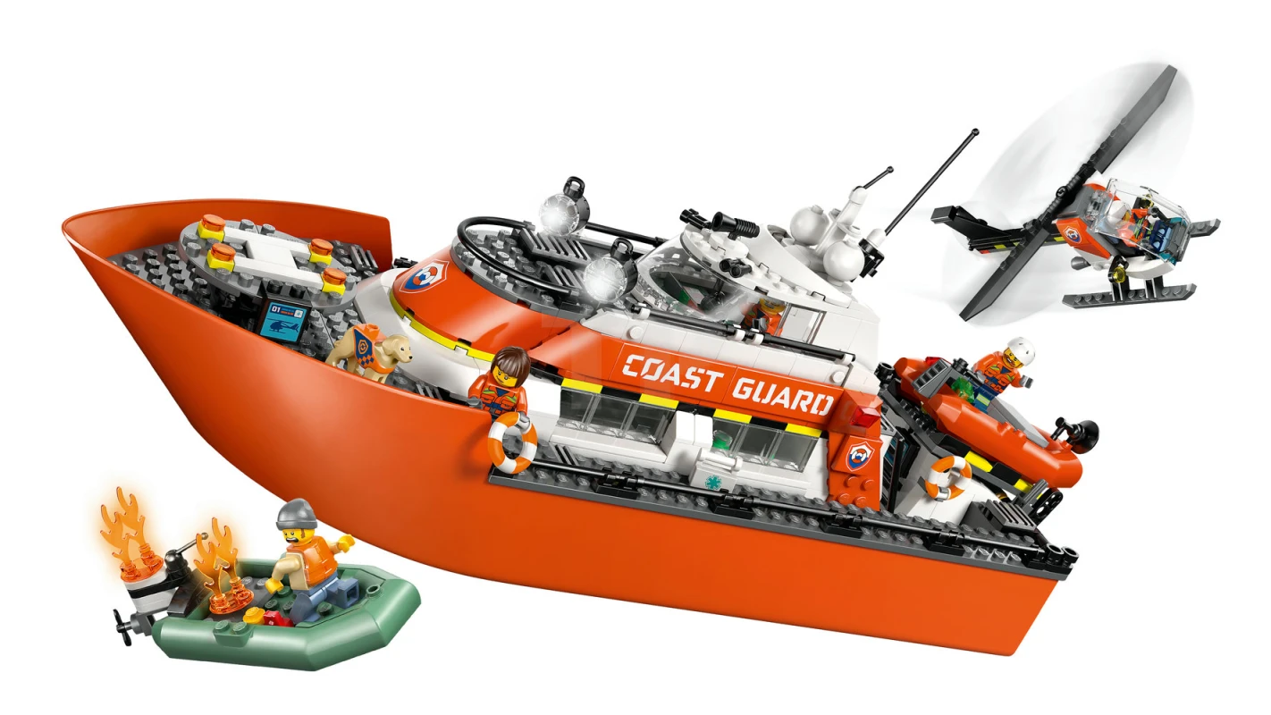 LEGO&reg; 60504 Coast Guard Rescue Boat & Helicopter