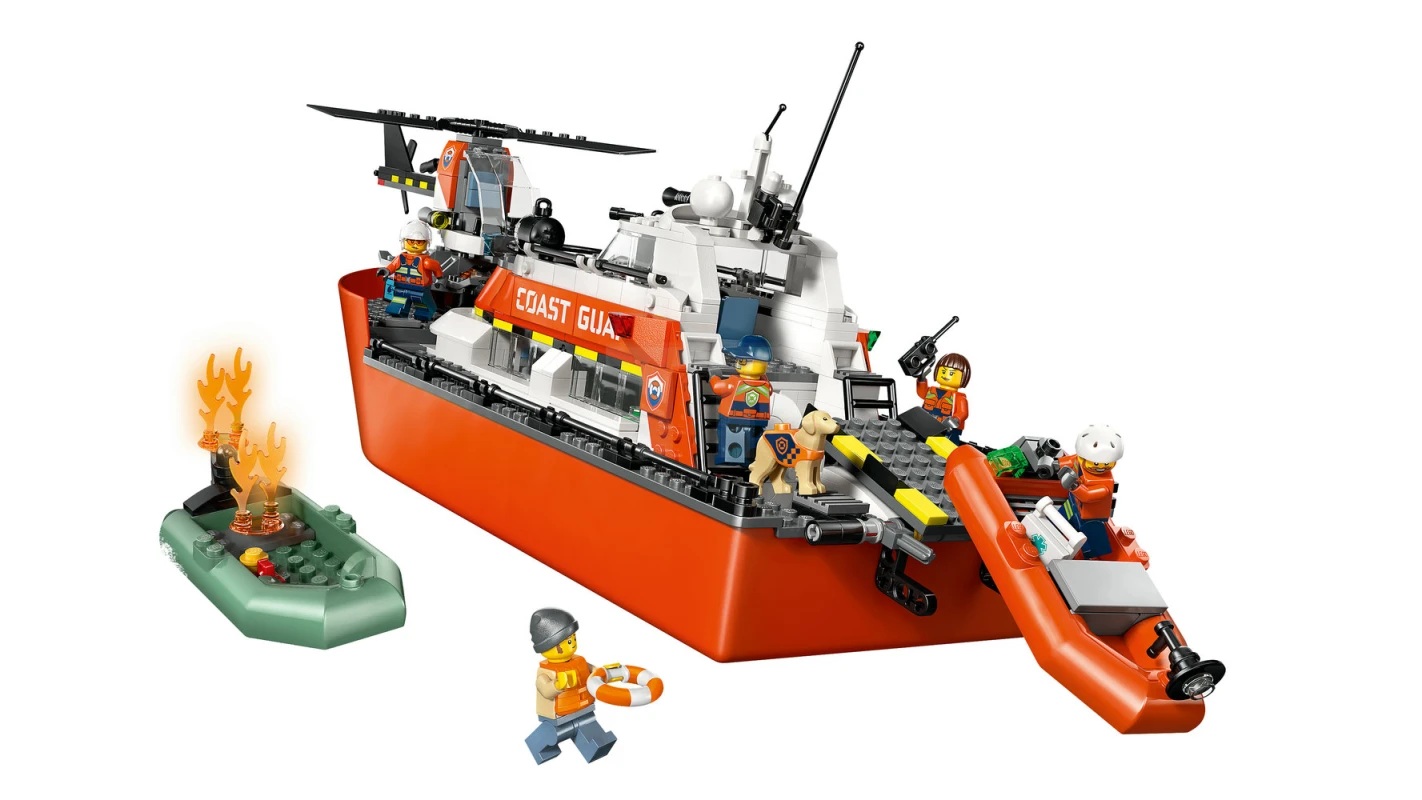 LEGO&reg; 60504 Coast Guard Rescue Boat & Helicopter