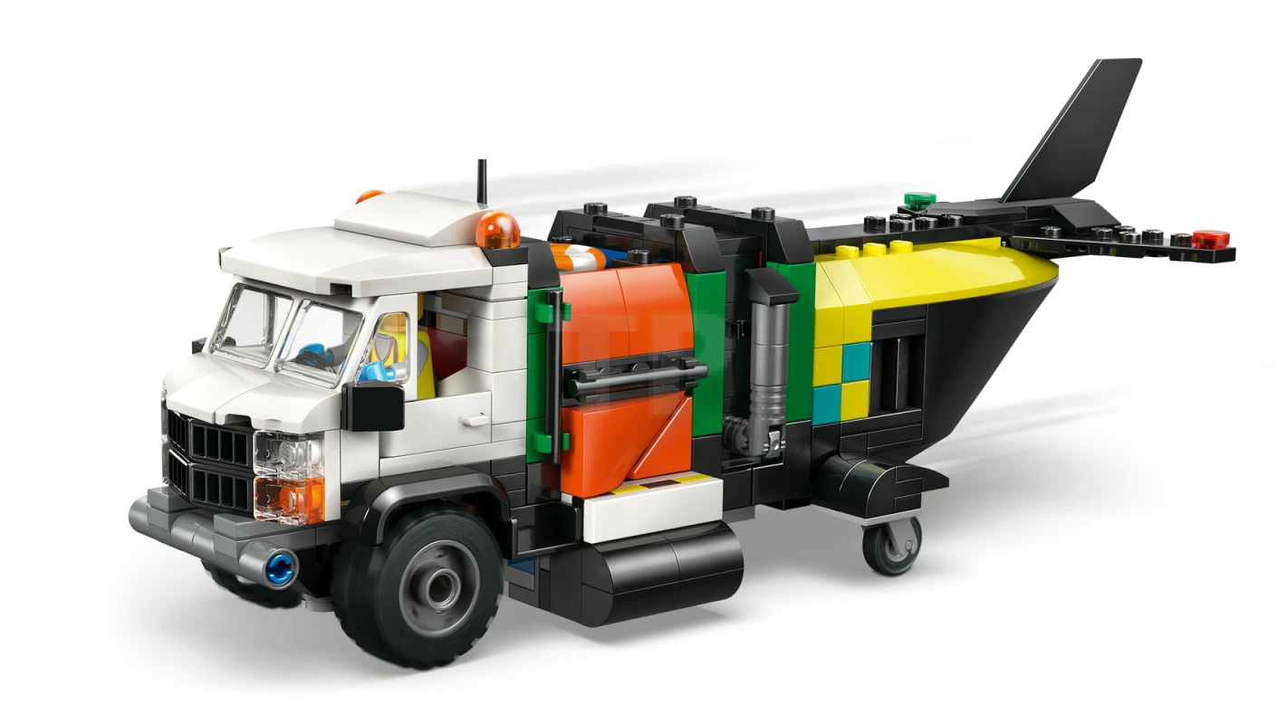 LEGO&reg; 60505 Airplane, Service Truck & Hovercraft Remix
