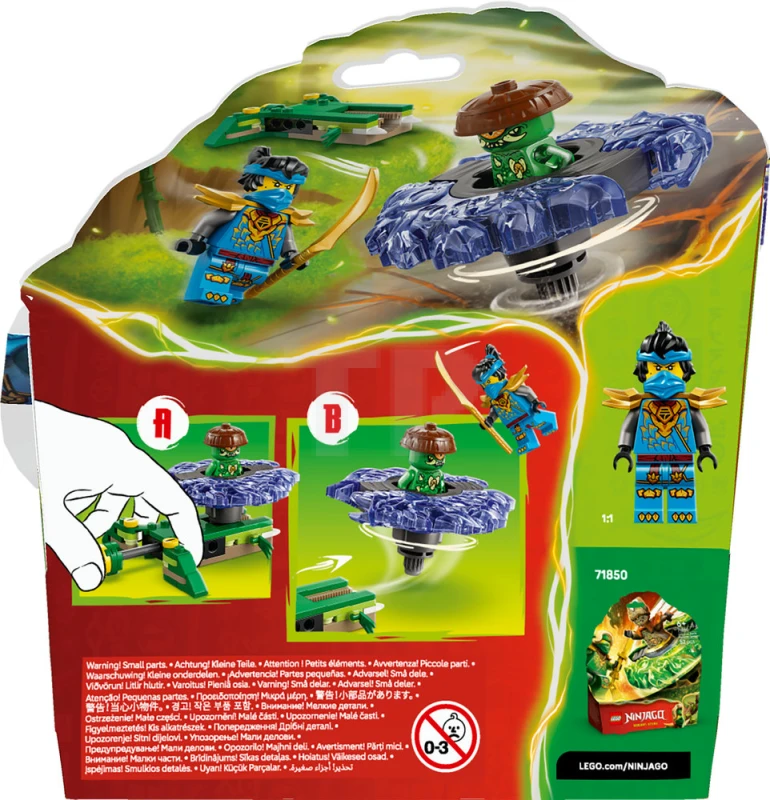 LEGO&reg; 71849 Nya vs. Mutation Monster Spinner