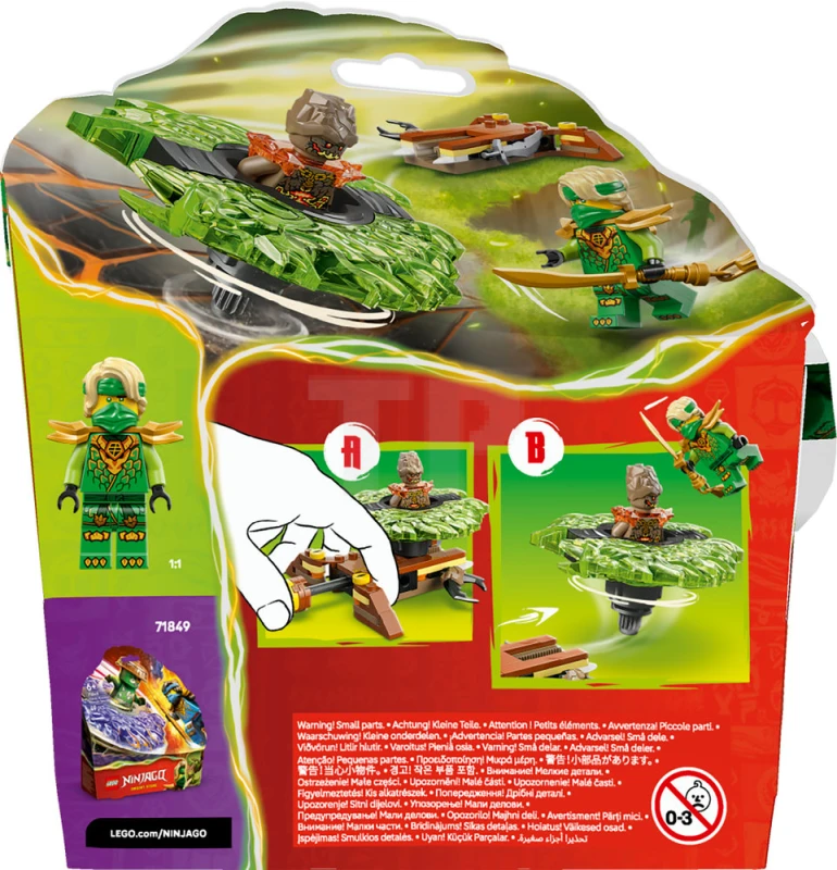LEGO&reg; 71850 Lloyd contre la toupie du monstre de la Terre