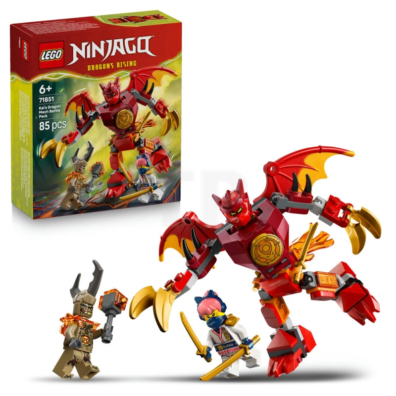 LEGO&reg; 71851 Kai's Dragon Mech Battle Pack