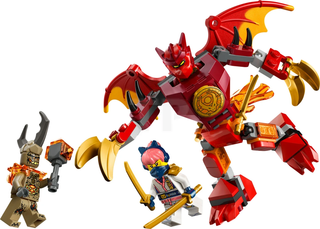 LEGO&reg; 71851 Kai's Dragon Mech Battle Pack
