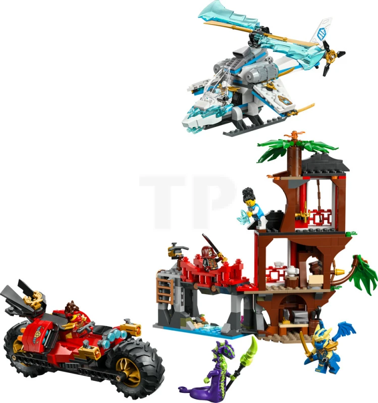 LEGO&reg; 71857 Ninja Vehicle Tree House Battle