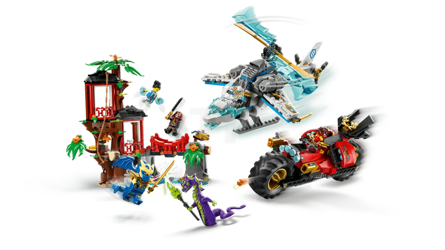 LEGO&reg; 71857 Ninja Vehicle Tree House Battle