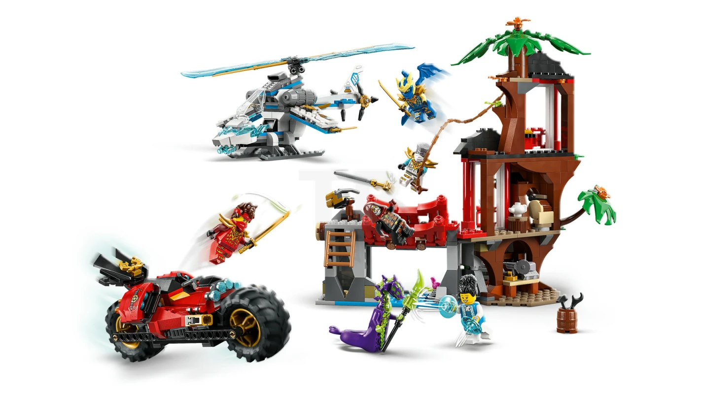 LEGO&reg; 71857 Ninja Vehicle Tree House Battle