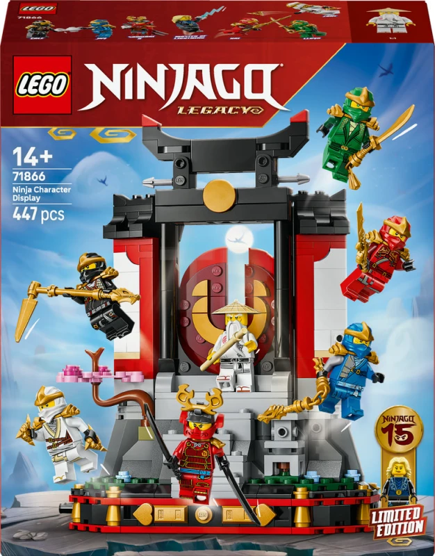 LEGO&reg; 71866 15-jähriges Jubiläum: Ninja-Charaktere zum Ausstellen