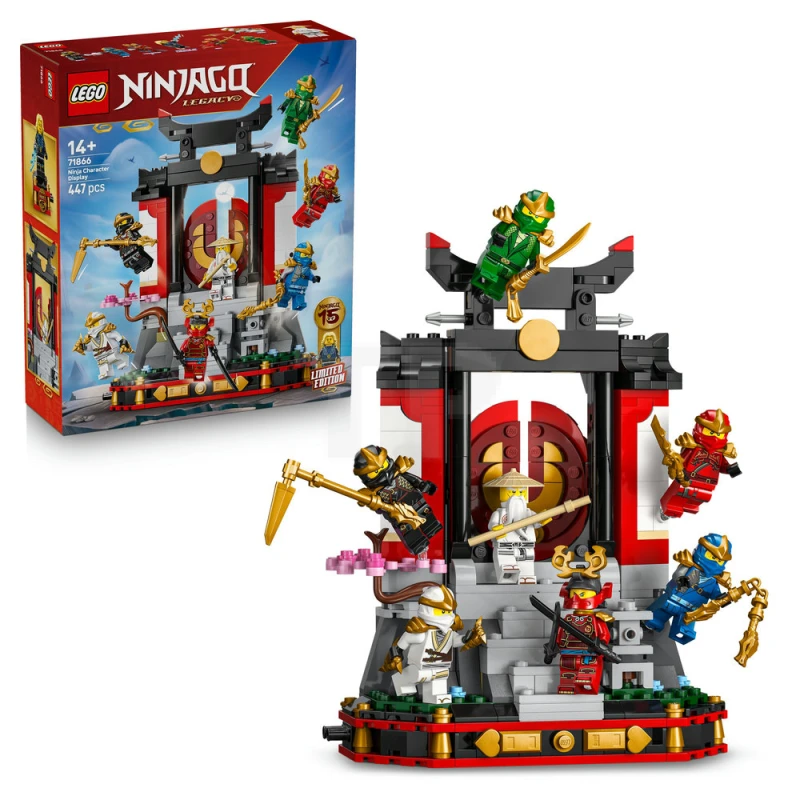 LEGO&reg; 71866 15-jähriges Jubiläum: Ninja-Charaktere zum Ausstellen