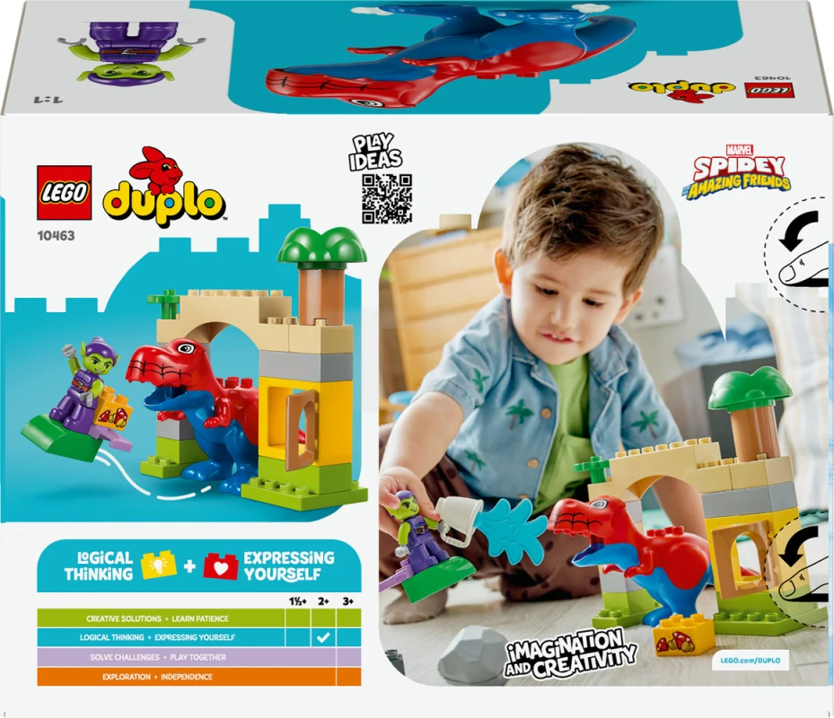 LEGO&reg; 10463 Spidey-Rex vs. Green Goblin