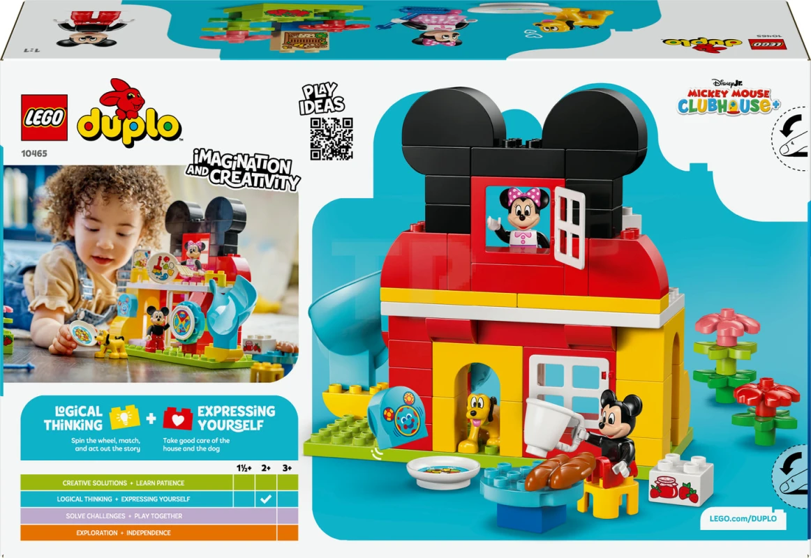 LEGO&reg; 10465 Mickey Mouse Clubhouse with Minnie & Pluto